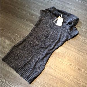 Daniel Couture Cowl Neck Sweater Dress